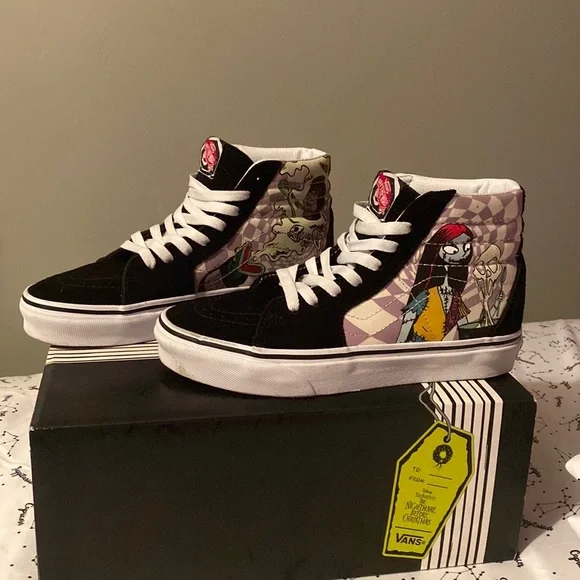 Nightmare Before Christmas x Vans Sk8-Hi Sneakers - Picture 1 of 6